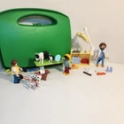 Playmobil City Life Visit Carry Case Veterinarian Dog Cat Set #5653 Used. Price: $13.62.
