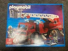 Playmobil 3182 Fire Ladder Truck New In Box. Price: $99.99.