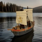 Vintage Playmobil Toys 3750 Pirate Ship Boat 1990 Incomplete Used. Price: $69.99.
