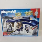 Playmobil 5917 My Take Along Police Station Playset With 55 Pieces Complete Used. Price: $85.99.