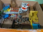 Playmobil Miscellaneous Lot Including Fort Walls And Water Rescue Tank Used. Price: $14.00.