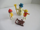 Playmobil # 3393 Kids With Snowman And Sled Used. Price: $12.95.