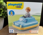 Playmobil 1.2.3: Push-n-go Car Number First Challenge #71323 New In Box. Price: $9.99.