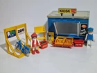 Playmobil 3418 Old Bar Kiosk Parking Bicycle Cyclist Used. Price: $40.92.