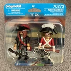 Playmobil 70273 Duopack Pirate And Redcoat Action Figures Nib New. Price: $19.99.