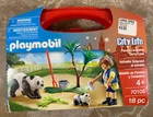Playmobil City Life Panda Caretaker Carry Case Building 70105 New Learning. Price: $8.99.