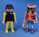 Playmobil - Vintage 1974 Geobra Klicky And Series 15 K70025B Hippy (b) Used. Price: $12.99.