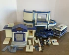 Playmobil 4264 Police Station With Cars Jail Break Additional Vintage Sets Lot Used. Price: $141.66.