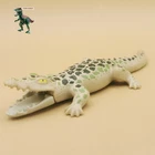 Playmobil Alligator With Spots - Adult Crocodile Wild Animal Swamp Zoo Used. Price: $7.61.