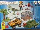 Playmobil #4175 Dinosaur Amphibious Vehicle Set 2006 Discontinued With Box Used. Price: $29.09.