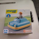 Playmobil 1.2.3: Push-n-go Car Number First Challenge #71323 New In Box. Price: $9.00.