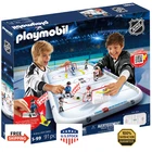Playmobil Nhl Hockey Arena W/ 4 Players, Pucks, Decals - Ages 5+ New. Price: $189.64.
