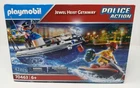 Playmobil Police Action Jewel Heist Getaway Building Set 70463 42 Pc Boat Robber New. Price: $18.00.