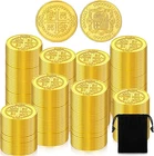 Hanaive 100 Pcs Metal Pirate Coins Treasure Chest Spanish Doubloon Fake To New. Price: $29.99.