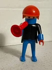 Playmobil 3566 Motorcycle Vintage Racing Helmet Megaphone Used. Price: $5.00.