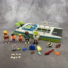 Playmobil 9233 "glass" Bottom Boat & Figures- Incomplete Used. Price: $29.99.