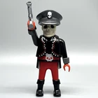 Playmobil Pirate Skeleton Ghost Captain Hat Skull Pistol Adult Figure Halloween Used. Price: $15.50.