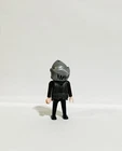 Playmobil Medieval Black Knight Toy Figure Used. Price: $10.00.