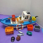 Playmobil Search Rescue Ariane Ship #3941 Vintage Incomplete With Figures Used. Price: $15.99.