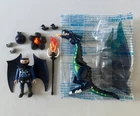 Playmobil 5484 5598V12 Dragons Blue Shield & Flying Ninja Figure Lot Used. Price: $11.00.