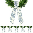 6 Pcs Wreath Sash For Front Door Embroidery Monogram Garland ... New. Price: $20.47.