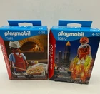 2X Playmobil Special Plus Pizza Chef # 71161 & Superhero 70872 New Sealed. Price: $15.99.