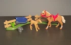 Playmobil Set 4188 Horses With Foal Paddock, 2007 Used. Price: $13.00.