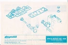 Playmobil Space Buggy No 3509 Instructions 1982 Schaper Toy Sheet Used. Price: $24.99.
