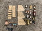 Playmobil Pyramid 4240 Accessories Lot Figures And Wall Pieces Geobra 2008 Used. Price: $75.00.