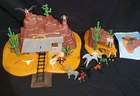 Vintage Playmobil 3802 Western Mclaren's Gold Mine & 3815 Incomplete Used. Price: $54.99.