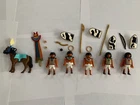 Vintage 2008 Discontinued Playmobil 4245 Egyptian Soldiers With Horse Used. Price: $35.00.