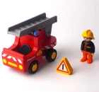 Playmobil 1.2.3 6716 Fire Engine 100% Complete Excellent Condition Used. Price: $30.00.