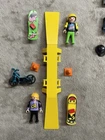 1992 Vintage Playmobil Skateboard Set 3709 Rare W/ Figures Used. Price: $9.95.