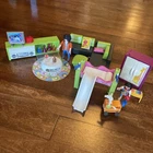 Playmobil Children Room With Loft Bed And Slide & Modern Living Used. Price: $14.64.