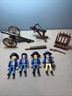 Vintage Playmobil Western Union Soldiers Civil War Artillery Cannon Figure Lot Used. Price: $46.95.