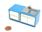 Playmobil Miniature Dollhouse Kitchen Sink Dishwasher Cabinet Furniture 70206 Used. Price: $8.99.