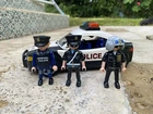 Playmobil 5614 City Action Car Policemen Playset Working Lights! Used. Price: $65.00.