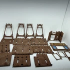 Vtg Playmobil 3773 Fort Bravo Hq Western Frontier Settlement -incomplete Parts Used. Price: $44.99.