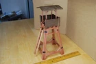 Vintage Playmobil Western Stockade Watch Tower, Set 7402 Used. Price: $50.00.