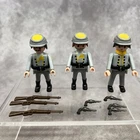 Playmobil Western Civil War Confederate Soldiers 7046 Used. Price: $34.00.