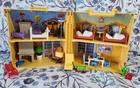 Vintage Playmobil 3964 Take Along Dollhouse Playset With Furniture & Accessories Used. Price: $31.99.
