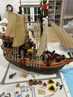 Vintage Playmobil 3053 Pirate Ship Used. Price: $300.00.