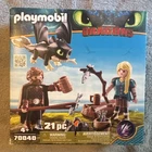 Playmobil How To Train Your Dragon Iii Hiccup & Astrid With Baby Damaged New. Price: $80.00.