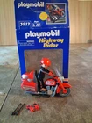 Playmobil 3917 Highway Rider, Vtg Rare, 99% Complete, Missing Booklet Used. Price: $15.00.