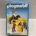 Playmobil 3579 2 Horses Figures And Fence Farm 1990 New Sealed Vintage. Price: $49.13.