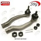 For 1992-2000 Honda Civic Front Left & Right Outer Tie Rods ES3331R ES3332R 2PC New. Price: $24.99.