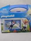 Playmobil 5654 Soccer Football Blue Carry Case Playset England Kicker Player F6 New. Price: $19.99.