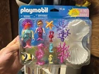 Playmobil 5884 Magic Castle Mermaids Pack Seahorse Starfish Clamshell New In Box. Price: $14.99.