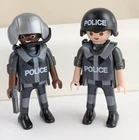 Retired Playmobil City Action 5675 Tactical Unit Parts Police Figures Helmets Used. Price: $24.99.