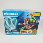 Playmobil Scooby Doo Glow In The Dark Ghost Set With And Shaggy 70287 New. Price: $20.00.